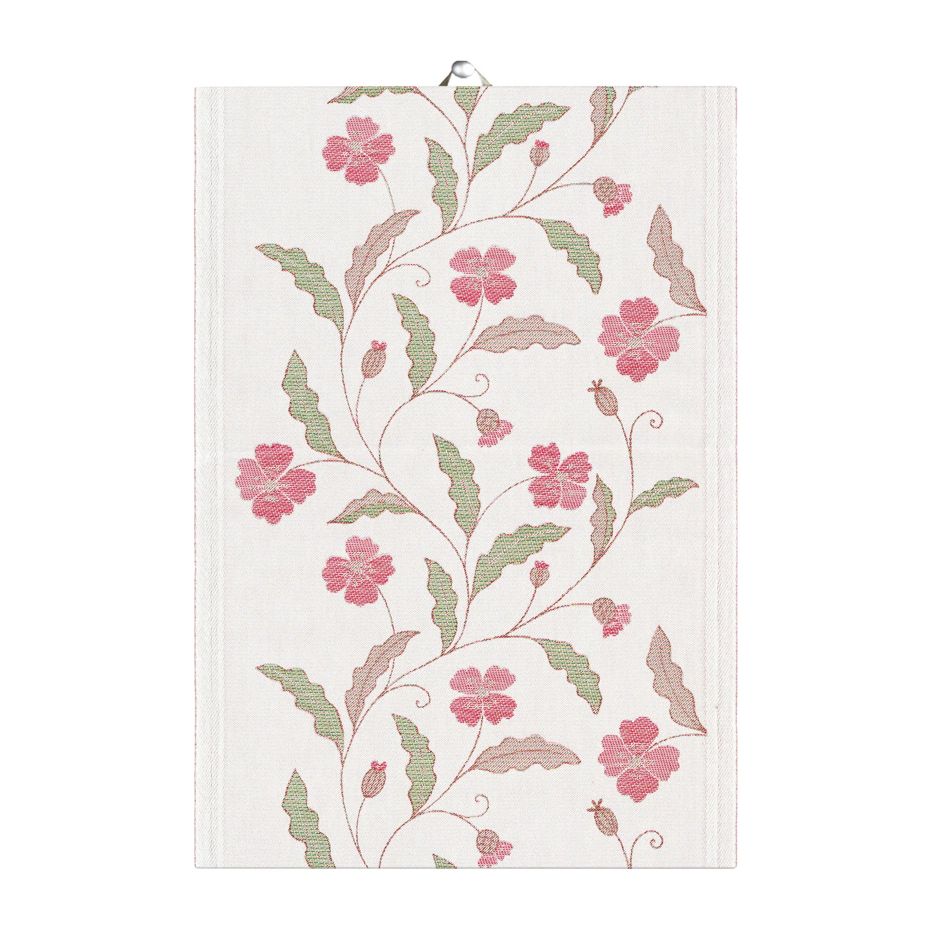 Vindvallmo kitchen towel, 35x50 cm Ekelund Linneväveri