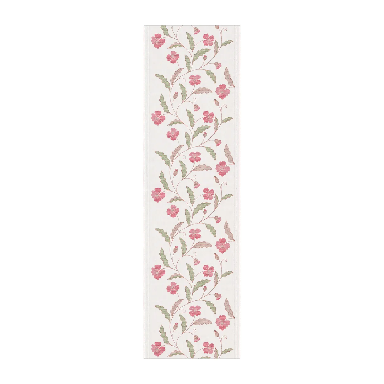 Ekelund Linneväveri Vindvallmo runner 35x120 cm | Scandinavian Design | Table runners | Pink