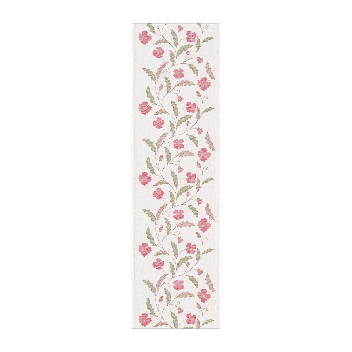 Ekelund Linneväveri Vindvallmo runner 35x120 cm | Scandinavian Design | Table runners | Pink