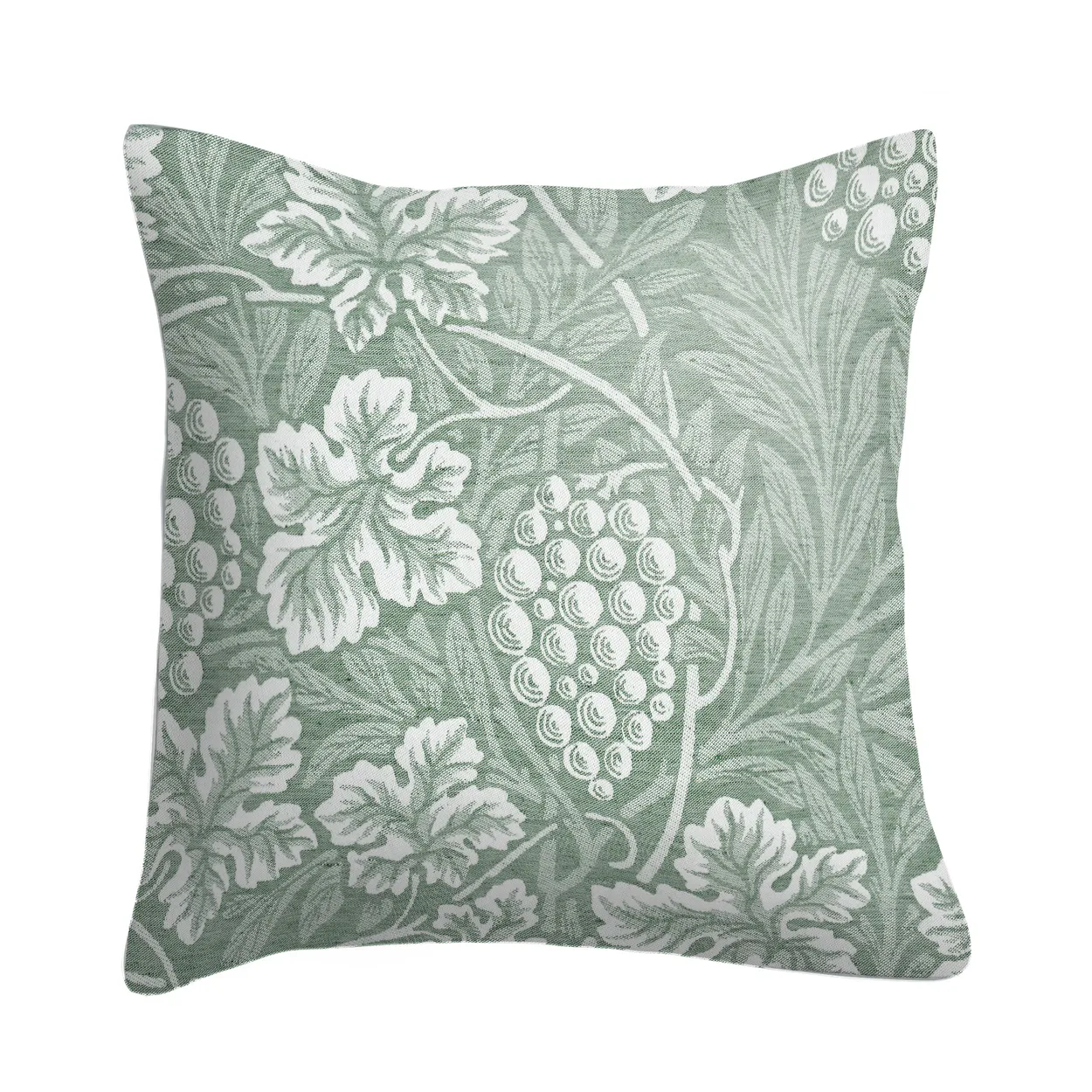 Ekelund Linneväveri Vine cushion cover 40x40 cm Green
