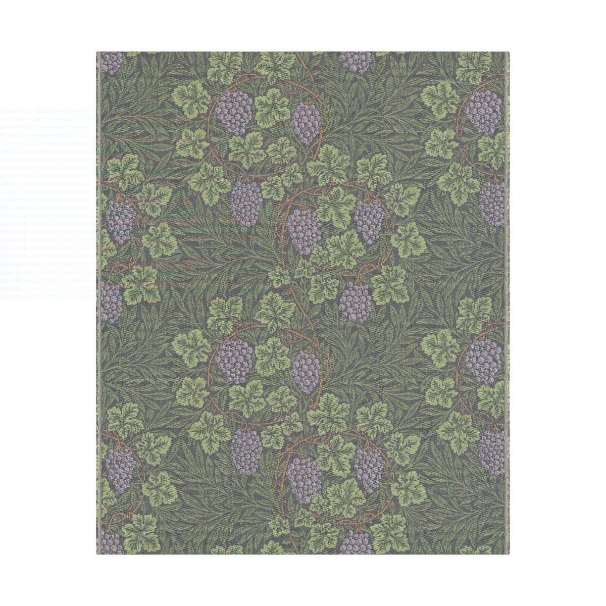 Ekelund Linneväveri Vine throw 140x170 cm Green