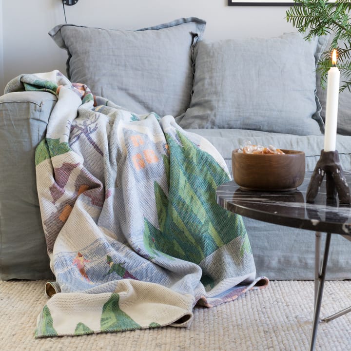 Vinterliv blanket 140x170 cm, multi Ekelund Linneväveri