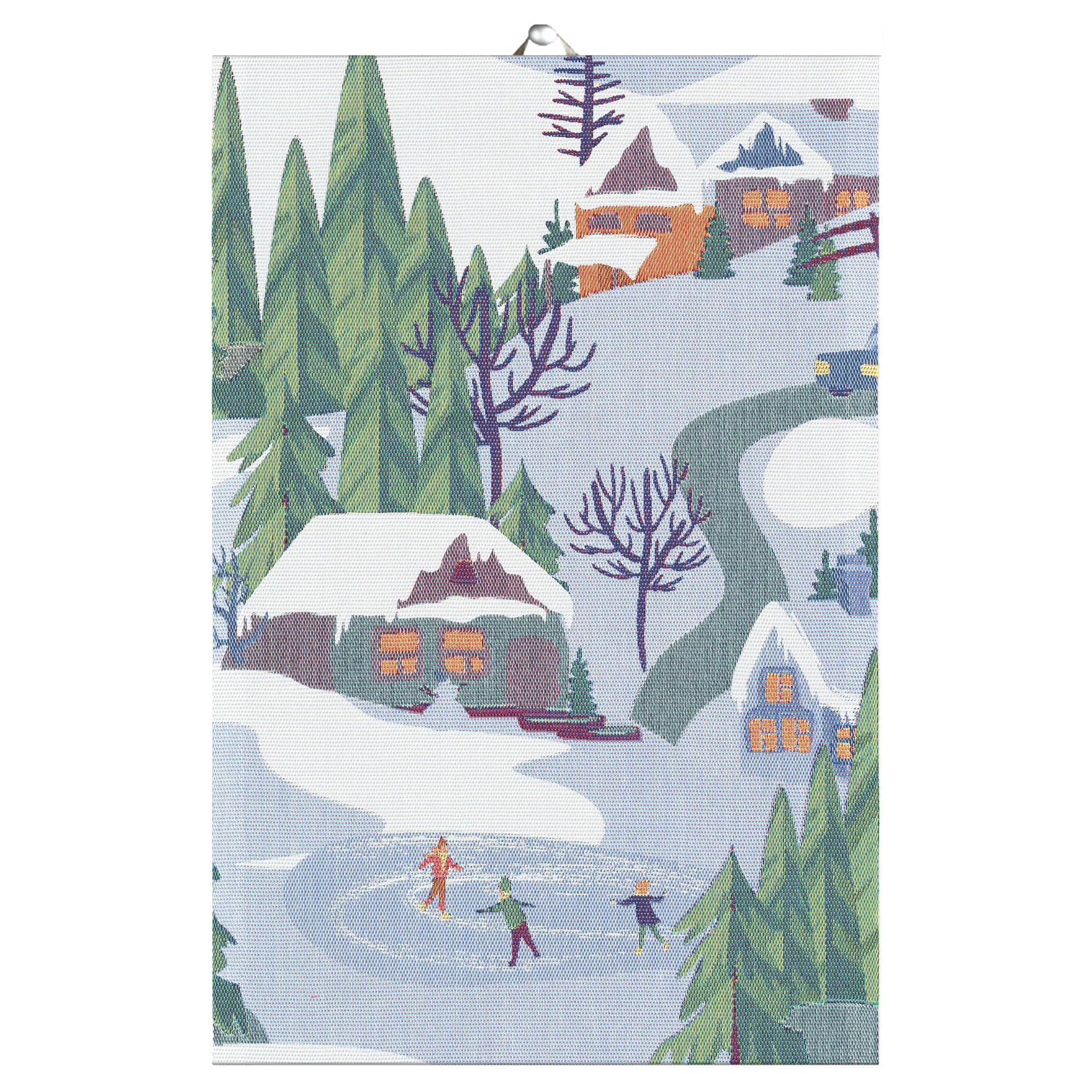 Vinterliv kitchen towel 40x60 cm, multi Ekelund Linneväveri