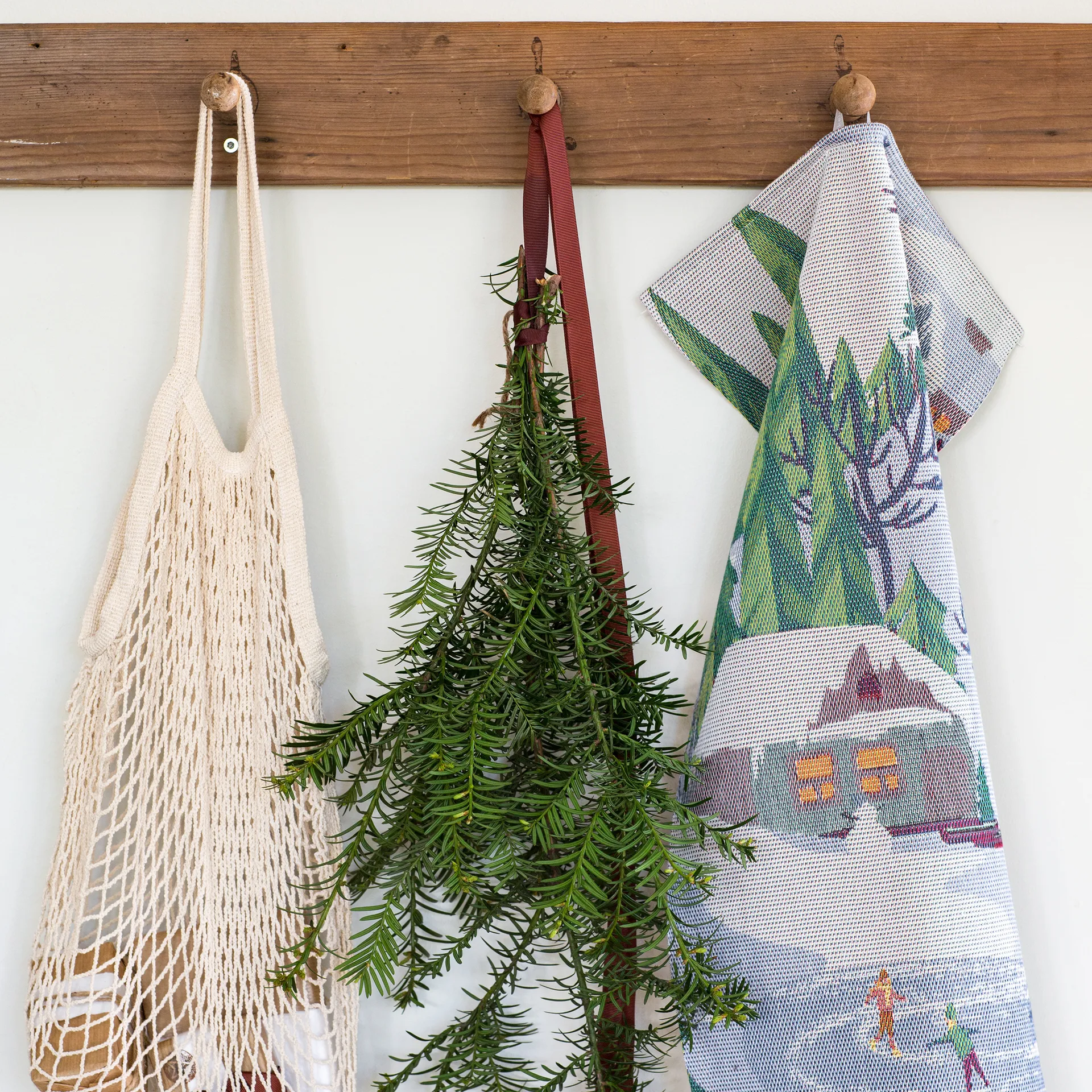 Vinterliv kitchen towel 40x60 cm, multi Ekelund Linneväveri