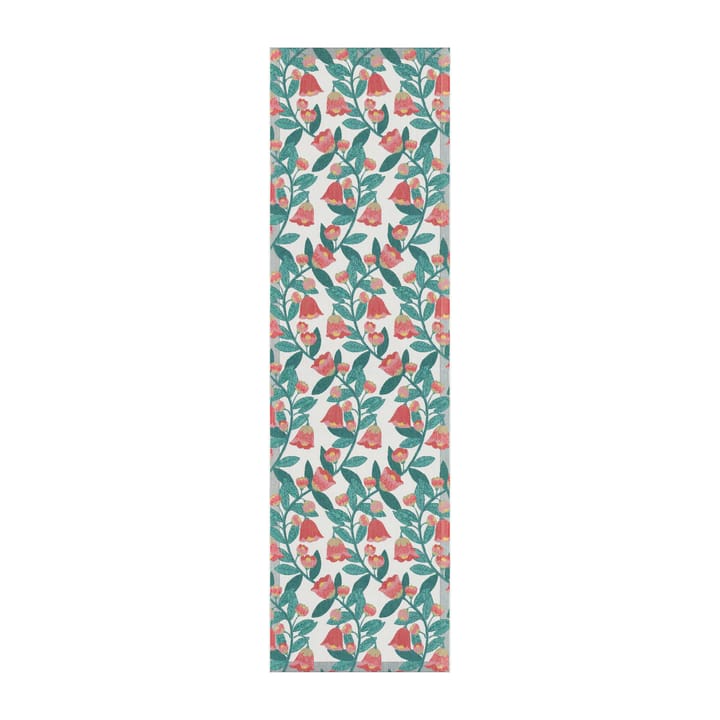 Waveflower runner - 35x120 cm - Ekelund Linneväveri