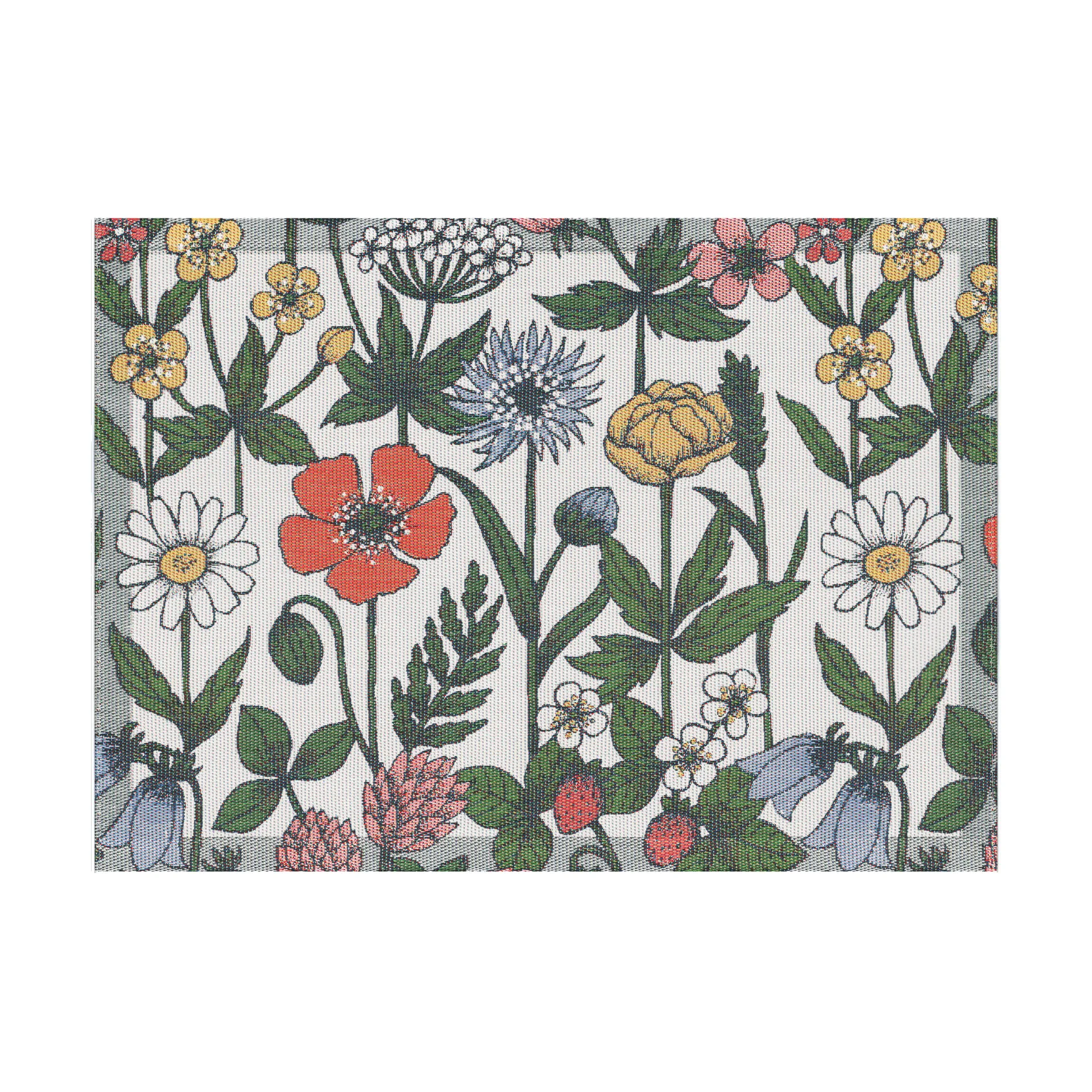 Wildflowers placemat 35x48 cm, Multi Ekelund Linneväveri