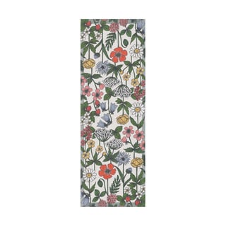Ekelund Linneväveri Wildflowers table runner 35x100 cm Multi