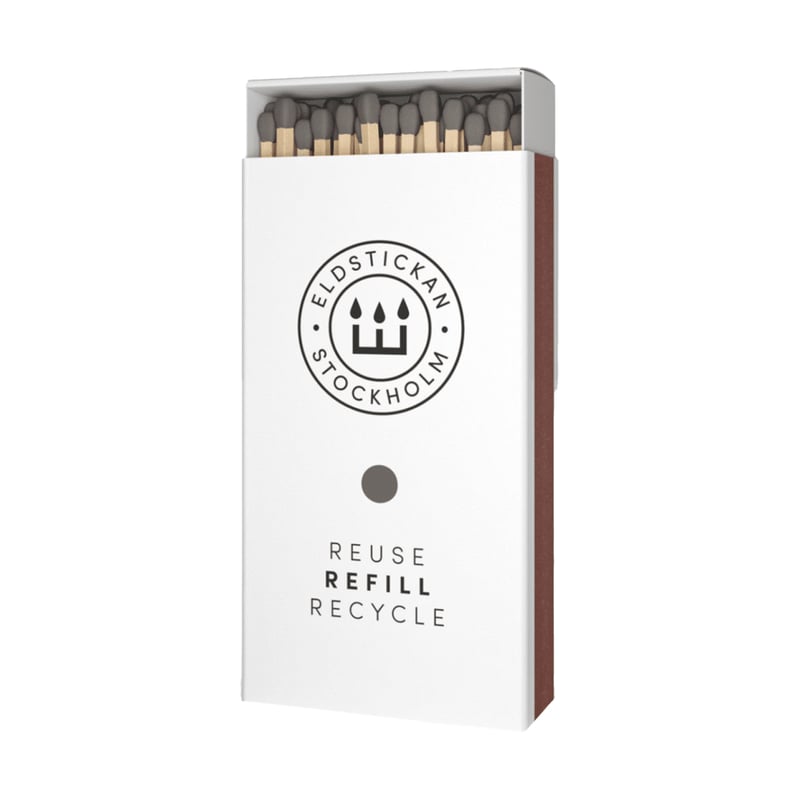 Eldstickan Refill Large Eldstickan 100 Matches Ash