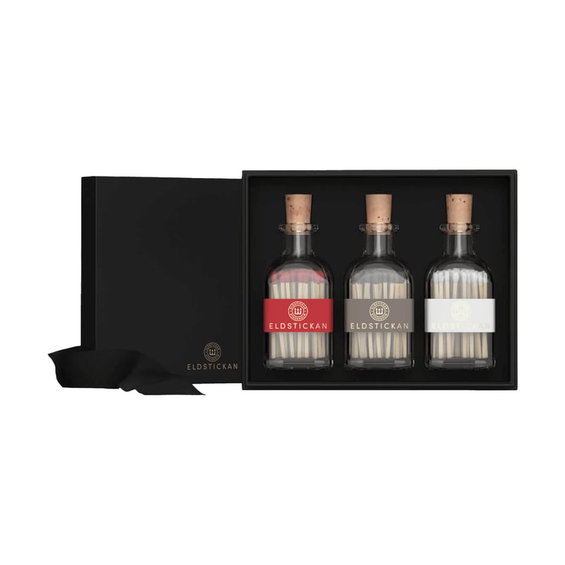 Eldstickan Small eldstickan gift box 3-piece. Christmas box