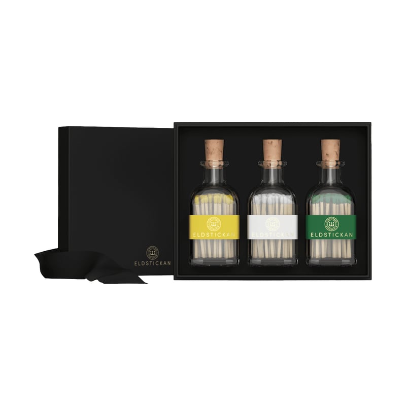 Eldstickan Small eldstickan gift box 3-piece. Summer Sun-Thunder