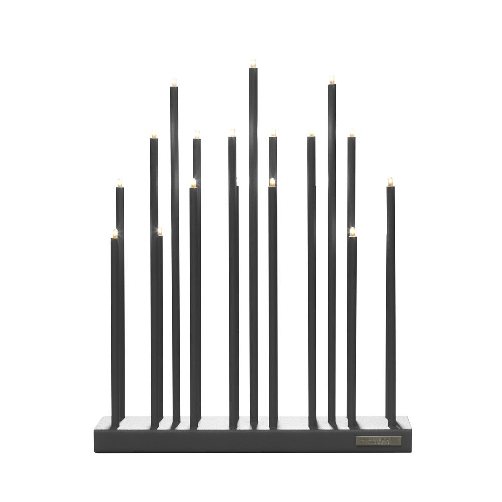 Elflugan light Anthracite grey | Scandinavian Design | Advent lights | Grey