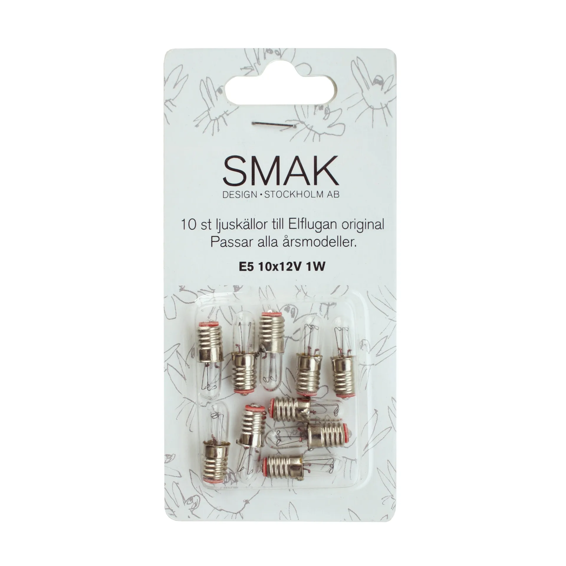 Elflugan replacement bulbs, 10-pack Elflugan