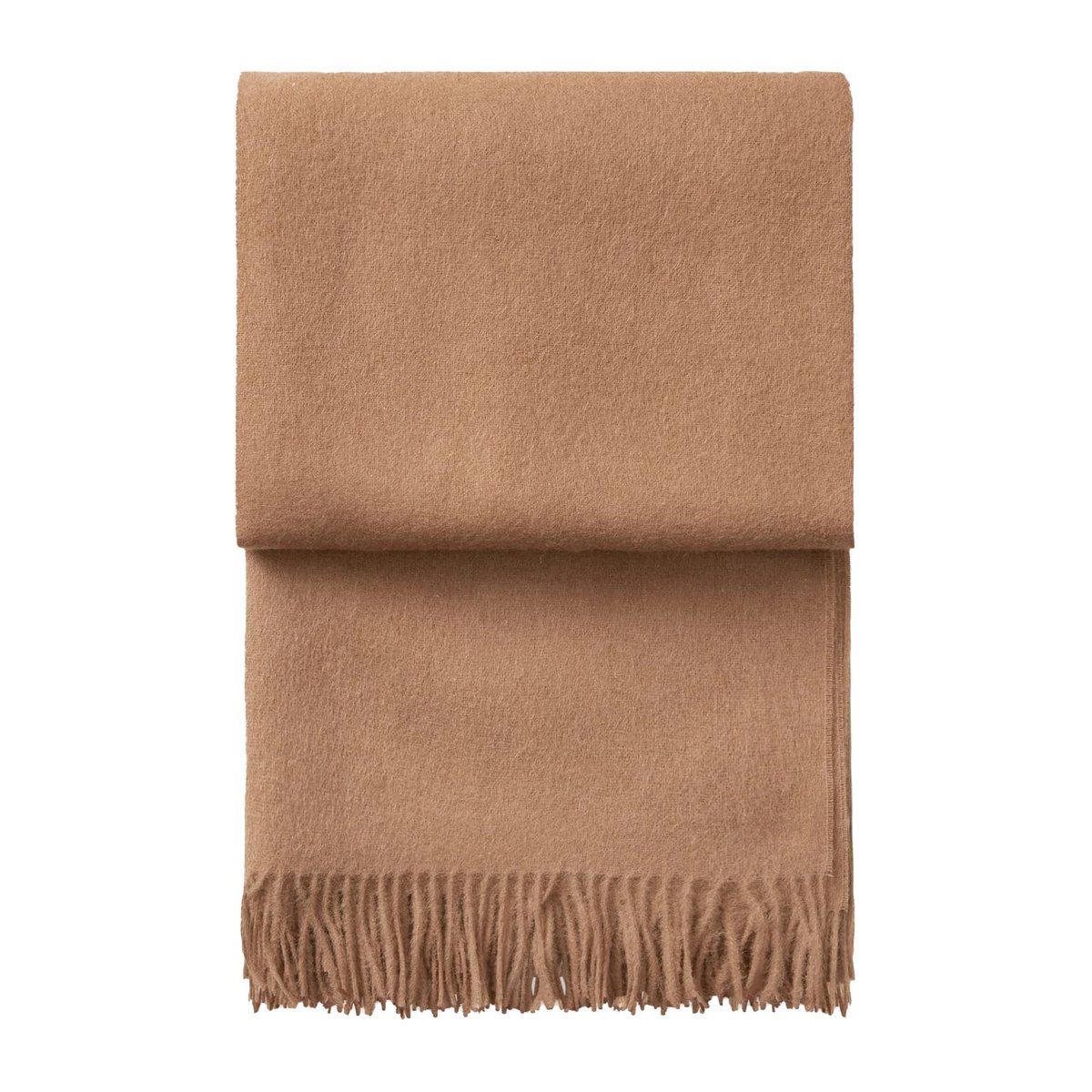 Elvang Denmark Elvang Classic throw Camel | Scandinavian Design | Wool blankets & throws | Beige
