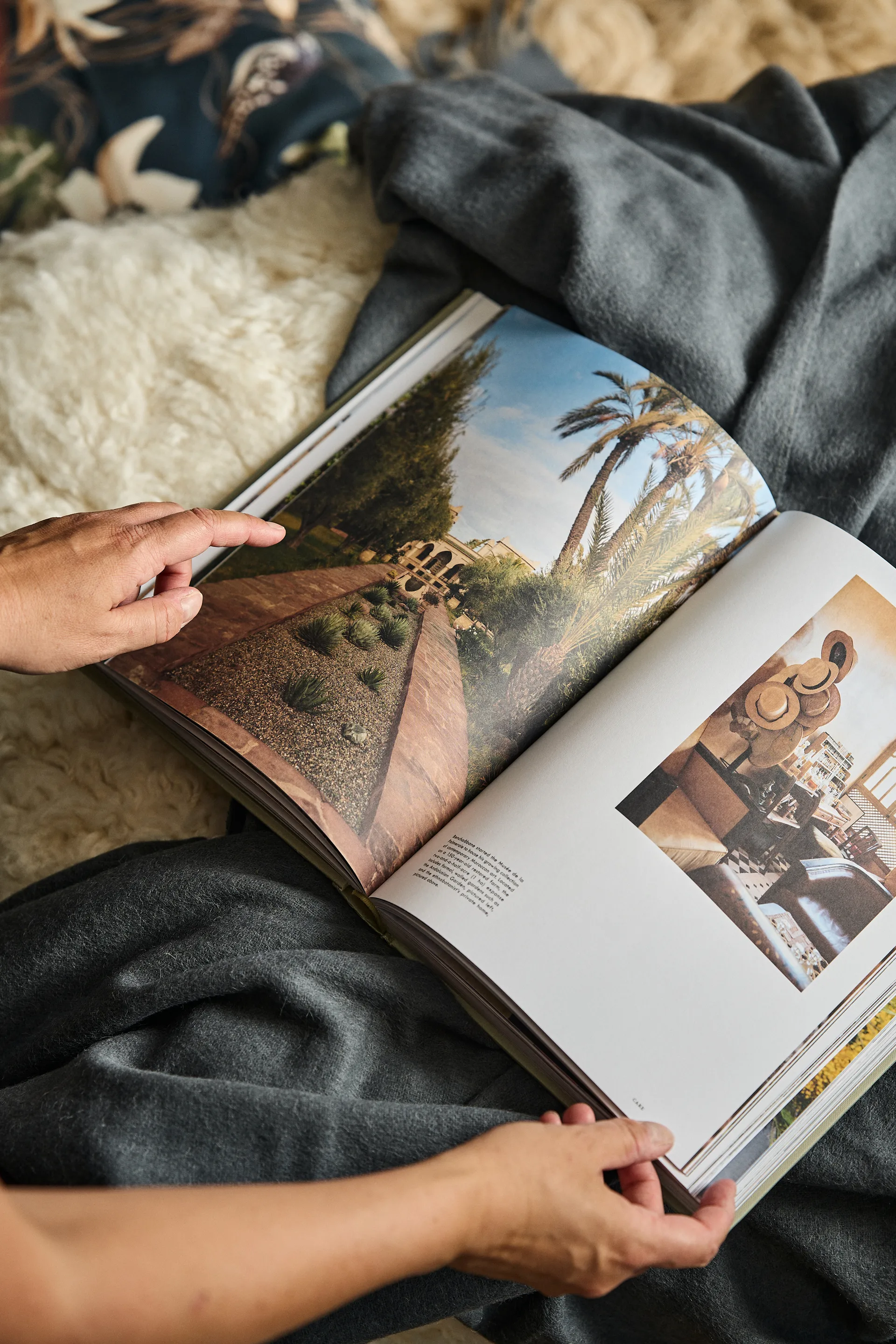 Elvang Classic throw, Grey-blue Elvang Denmark