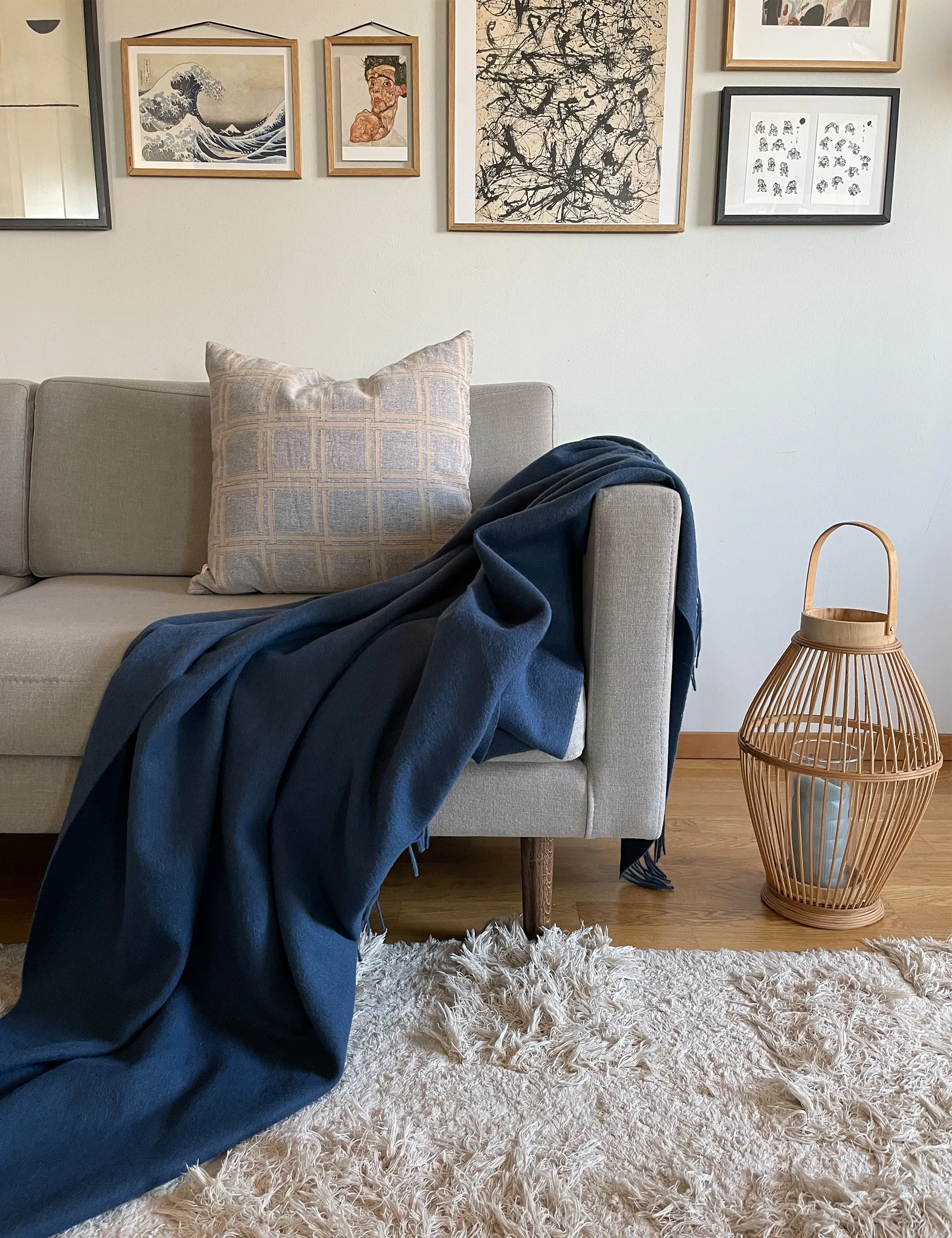 Elvang Classic throw, Mirage blue Elvang Denmark