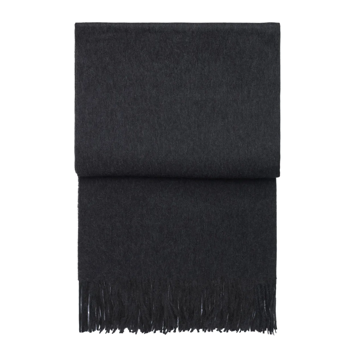 Elvang Denmark Elvang Luxury throw Dark grey | Scandinavian Design | Wool blankets & throws | Black