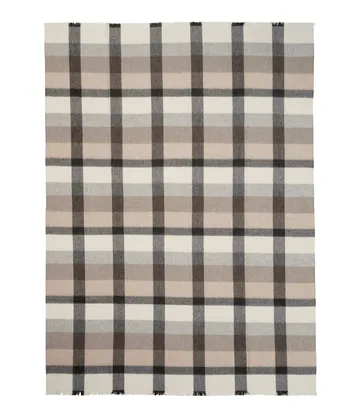 Intersection throw 130x190 cm - Camel-grey - Elvang Denmark