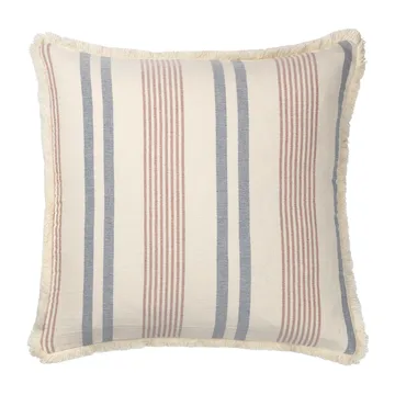Iris cushion cover 50x50 cm - Blue-Rusty red - Elvang Denmark