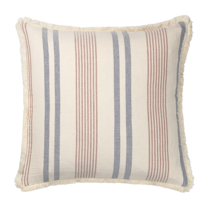 Iris cushion cover 50x50 cm - Blue-Rusty red - Elvang Denmark