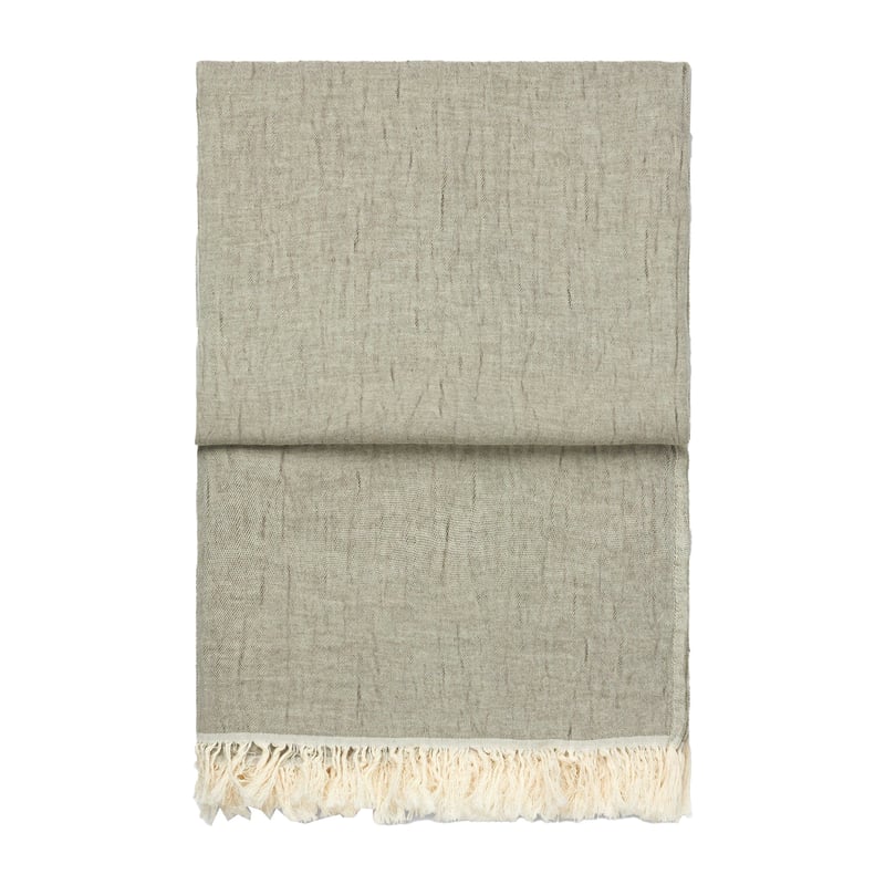 Elvang Denmark Lavender throw 130x180 cm Bottle green