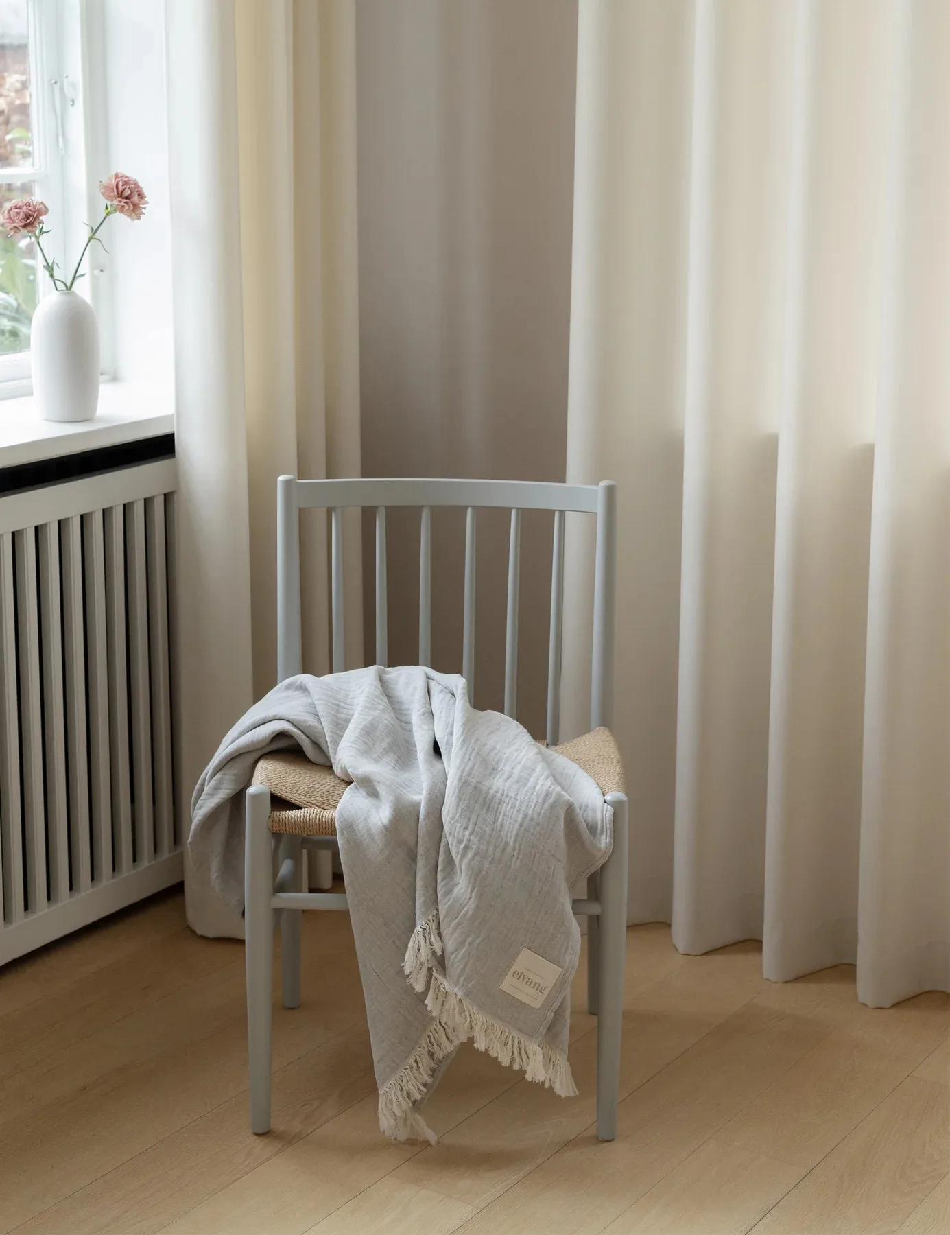 Lavender throw 130x180 cm, Grey Elvang Denmark