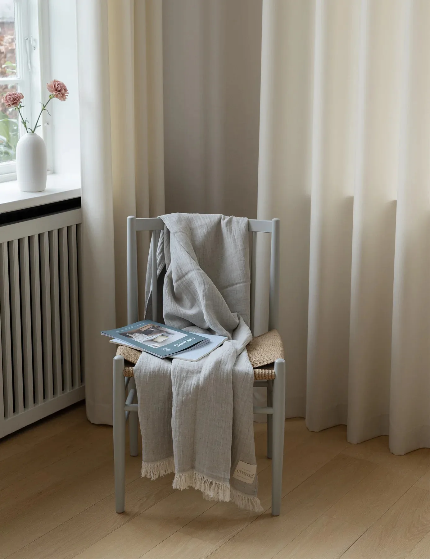 Lavender throw 130x180 cm, Grey Elvang Denmark