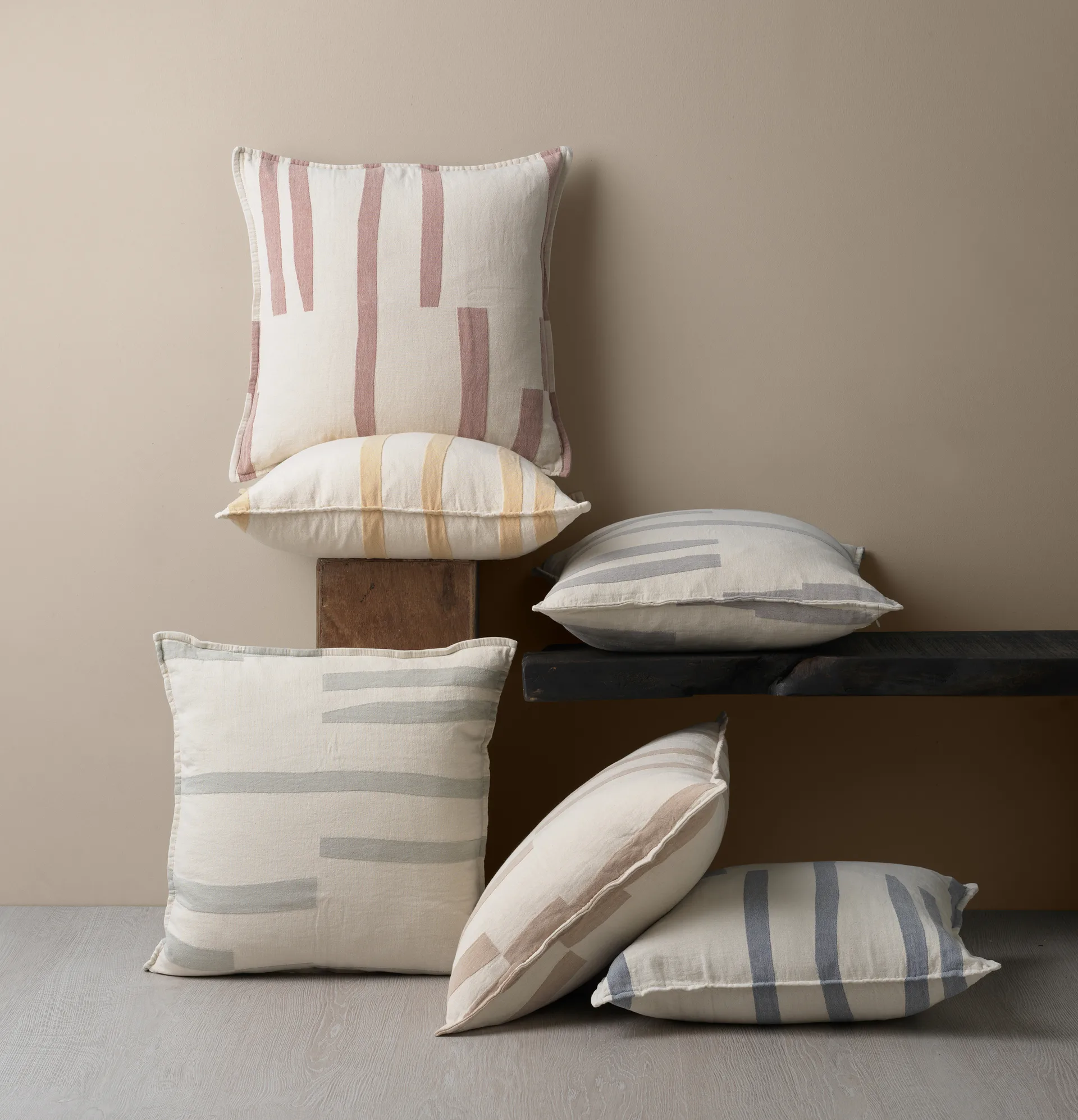 Lyme Grass cushion cover 50x50 cm, Blue Elvang Denmark