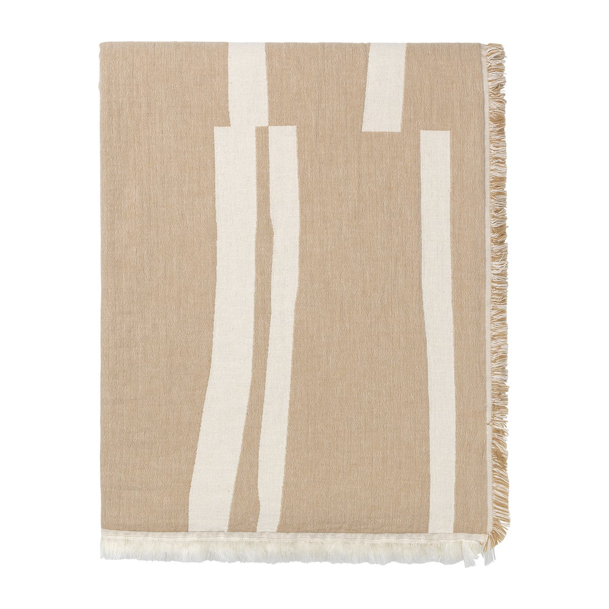 Elvang Denmark Lyme Grass throw 130x180 cm beige