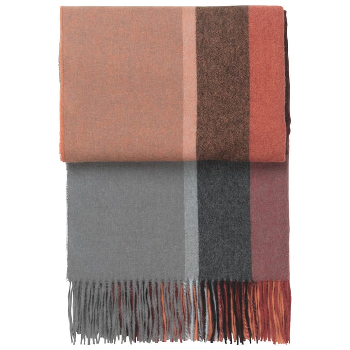 Manhattan throw, terracotta-red magma Elvang Denmark