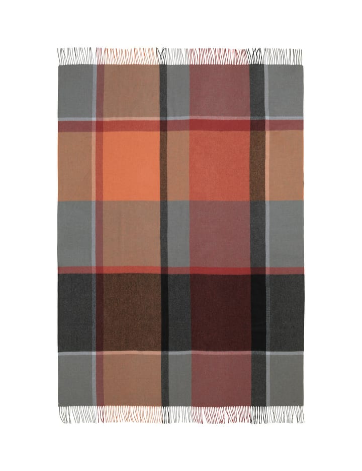 Manhattan throw - terracotta-red magma - Elvang Denmark