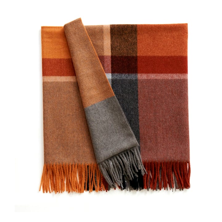 Manhattan throw - terracotta-red magma - Elvang Denmark