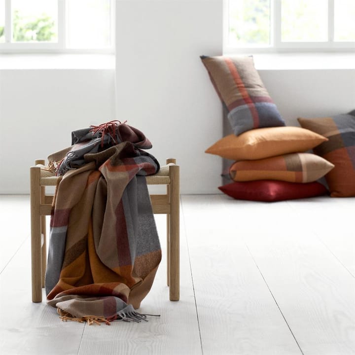 Manhattan throw, terracotta-red magma Elvang Denmark