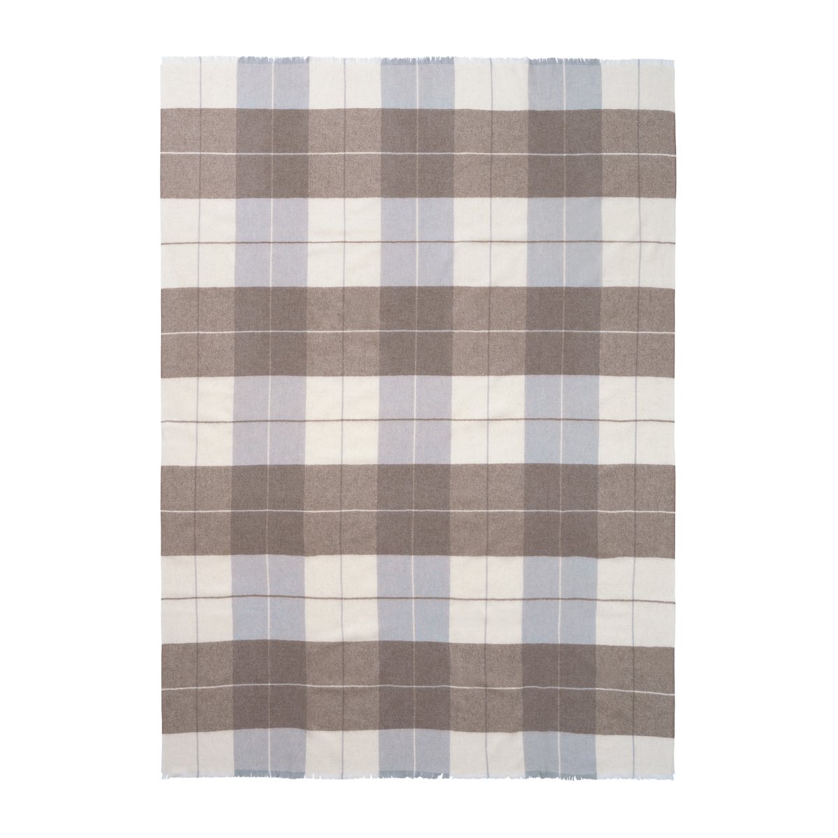 Elvang Denmark Scotch throw 130x190 cm Camel-Grey