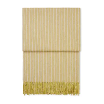 Stripes throw 130x200 cm - Light yellow - Elvang Denmark