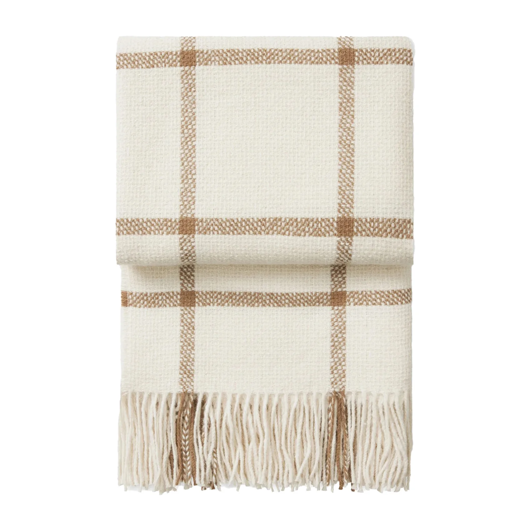 Tartan throw 130x190 cm, Ivory Elvang Denmark