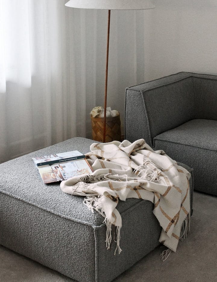 Tartan throw 130x190 cm, Ivory Elvang Denmark