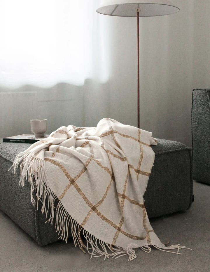 Tartan throw 130x190 cm, Ivory Elvang Denmark