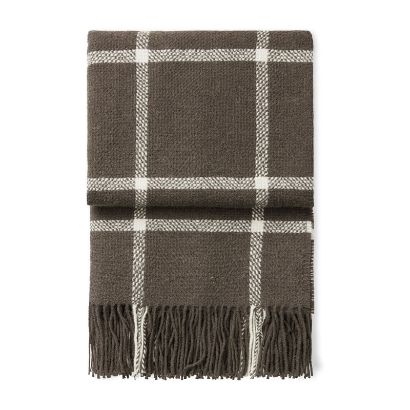 Elvang Denmark Tartan throw 130x190 cm Mocca