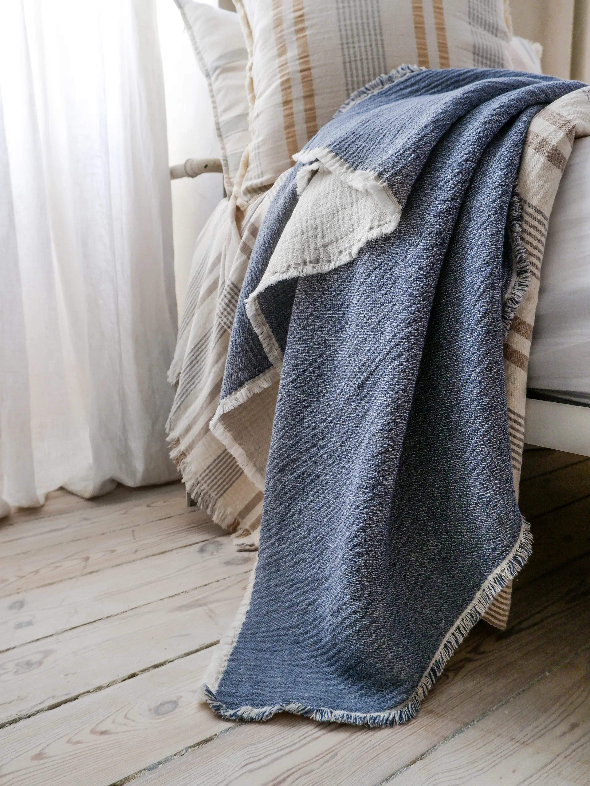 Thyme throw 130x180 cm, Blue Elvang Denmark