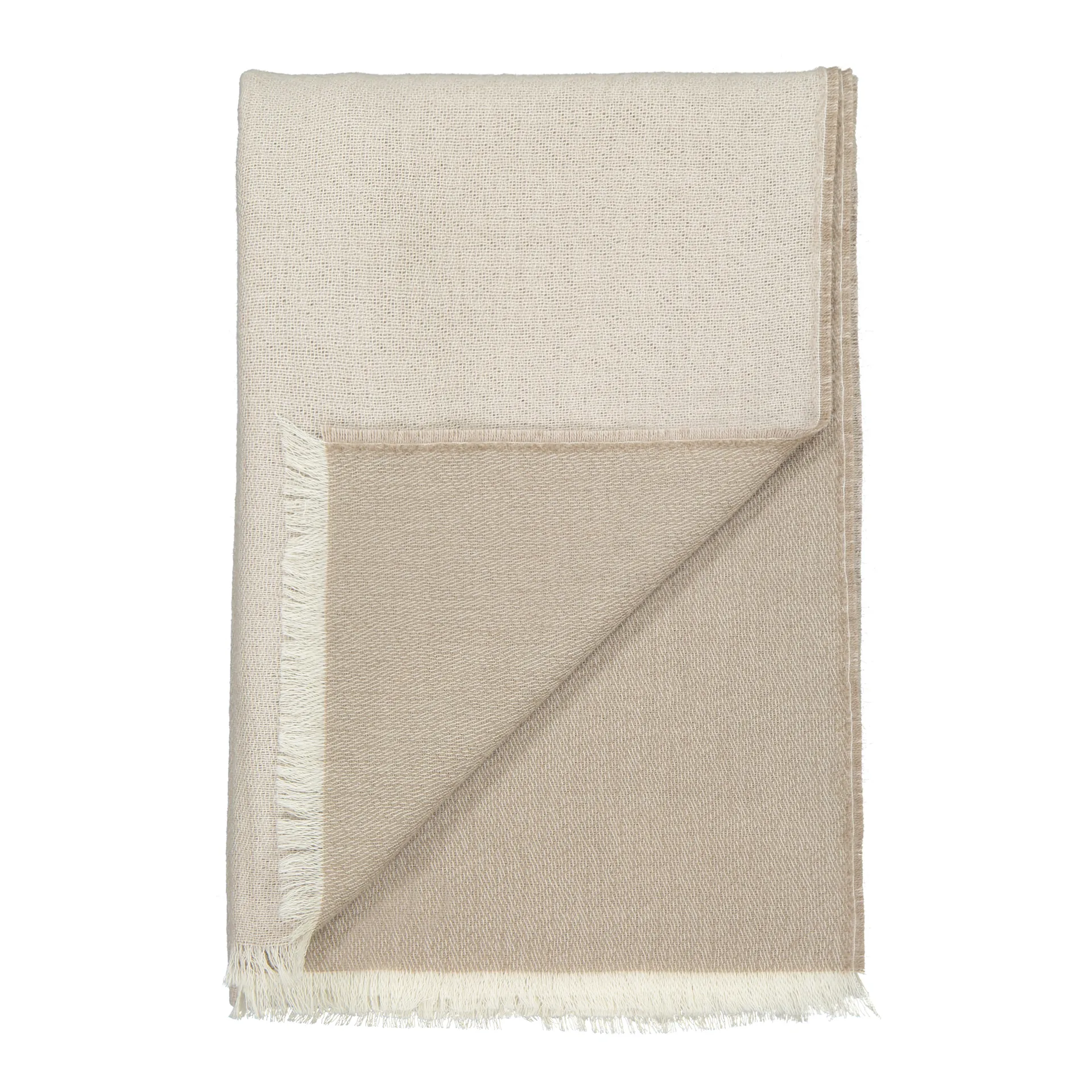 Venice throw, White-latte Elvang Denmark