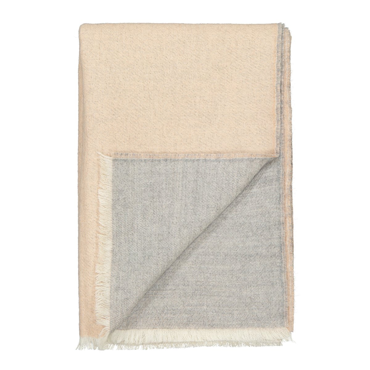 Elvang Denmark Venice throw White-nude | Scandinavian Design | Wool blankets & throws | Beige