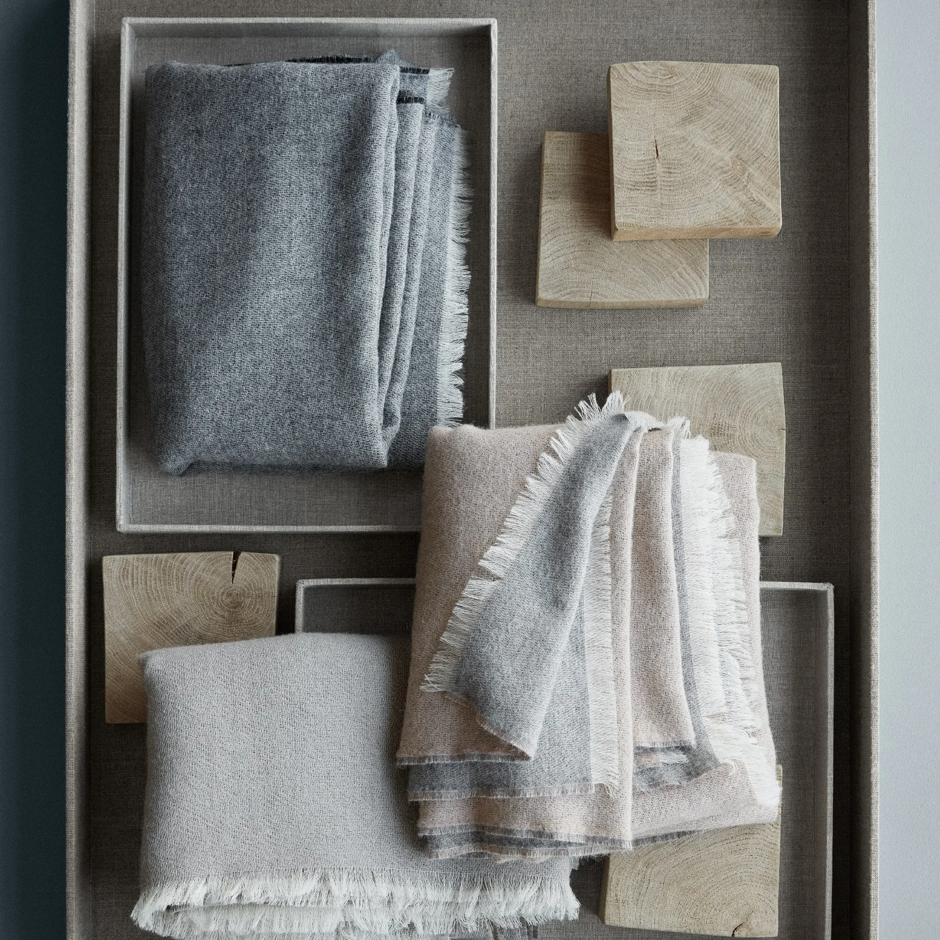 Venice throw, White-nude Elvang Denmark