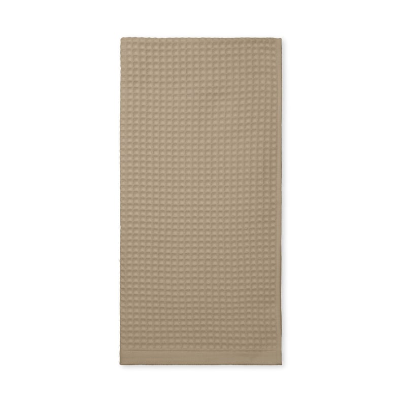 Elvang Denmark Waffle bath towel 70x140 cm Taupe