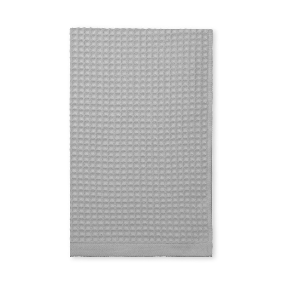 Elvang Denmark Waffle towel 50x70 cm Light grey | Scandinavian Design | Bath towels | Grey