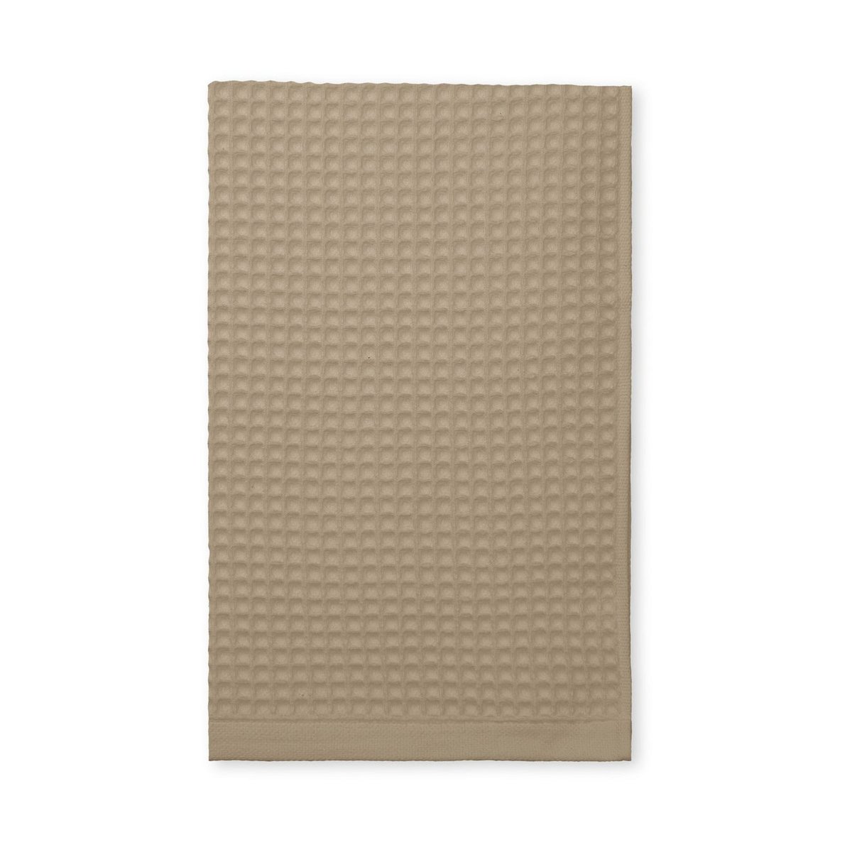 Elvang Denmark Waffle towel 50x70 cm Taupe | Scandinavian Design | Bath towels | Brown
