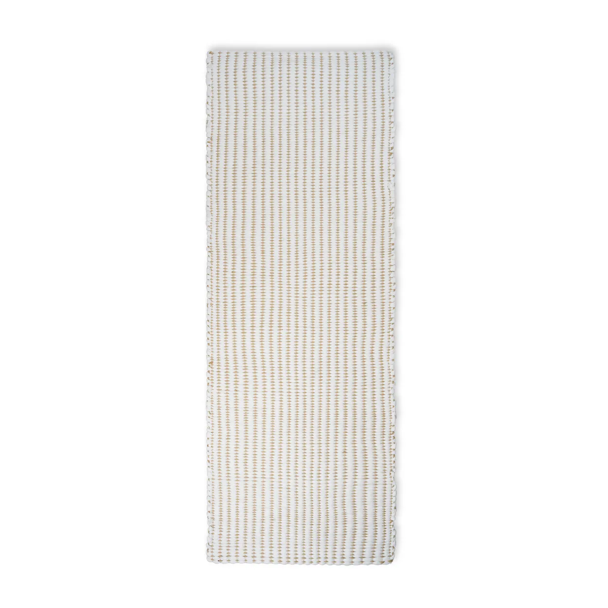 Elvang Denmark Walnut rug 60x150 cm Ivory | Scandinavian Design | Woven cotton rugs | White