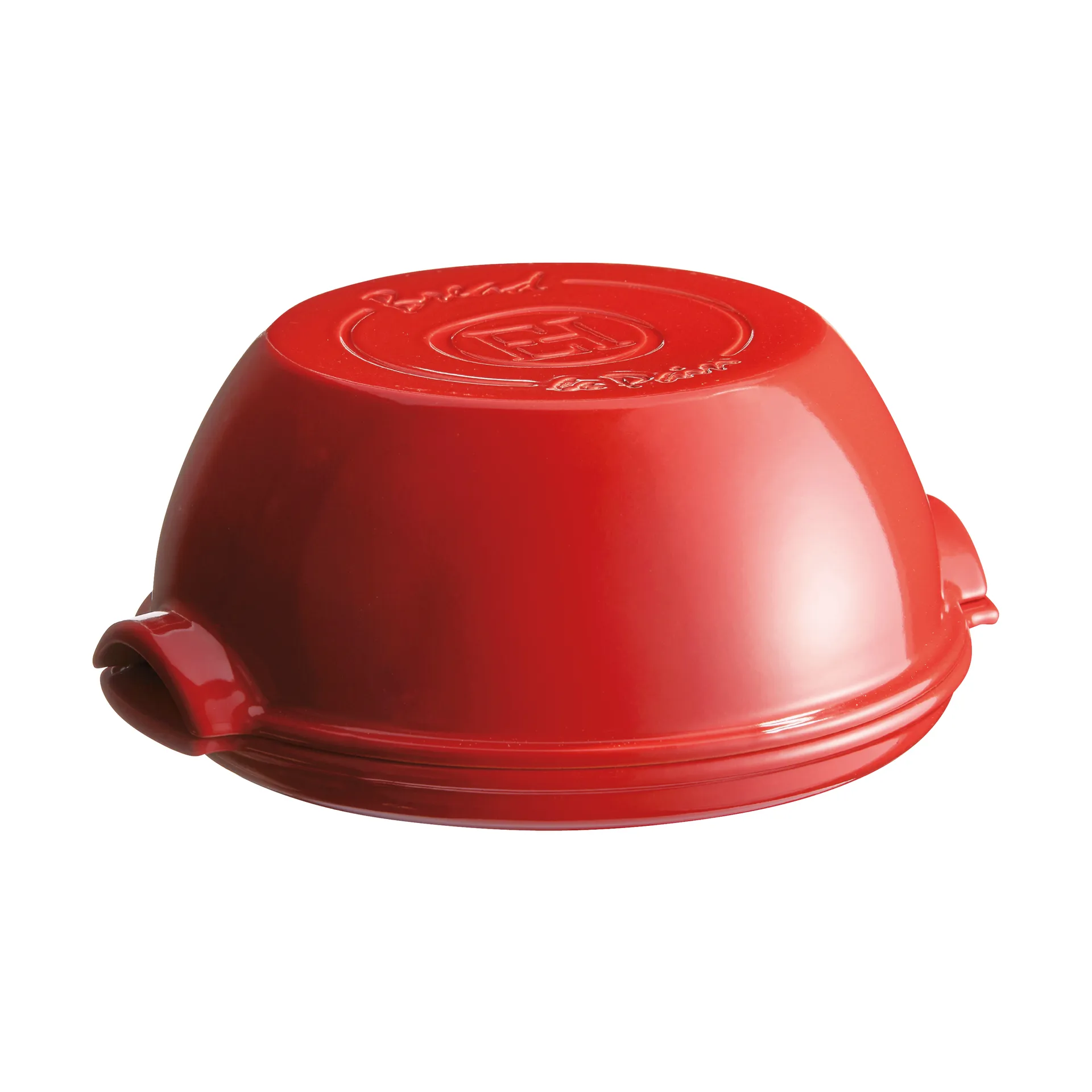 Emile Henry bread dish oval 5.2 L, Red Emile Henry