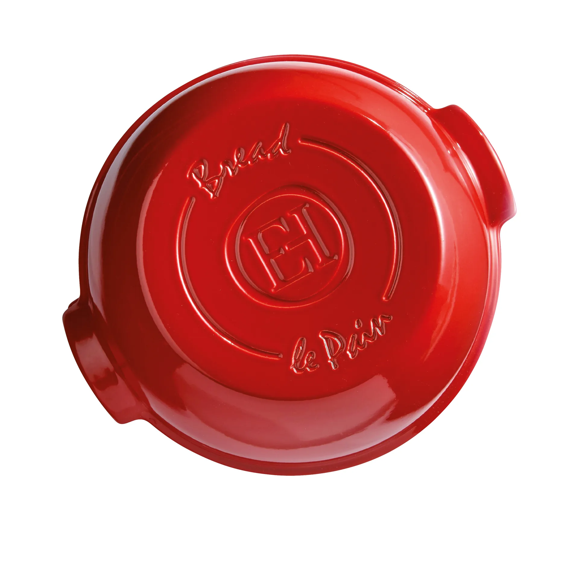Emile Henry bread dish oval 5.2 L, Red Emile Henry