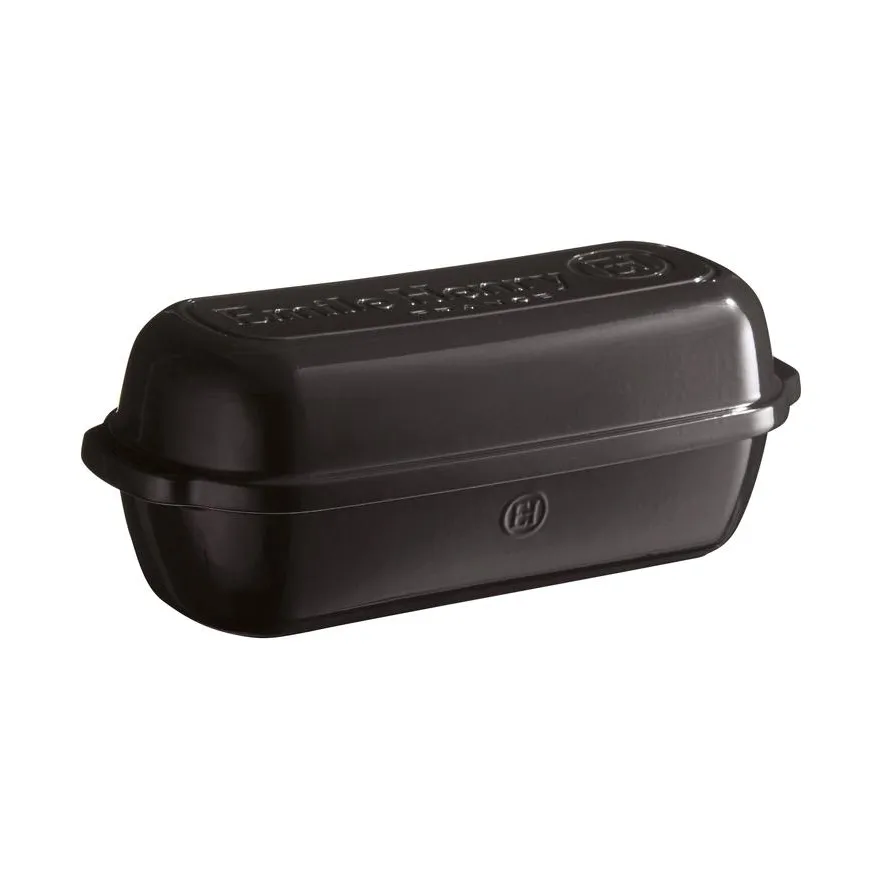 Emile Henry bread pan, Black, rectangular 4.5 L Emile Henry
