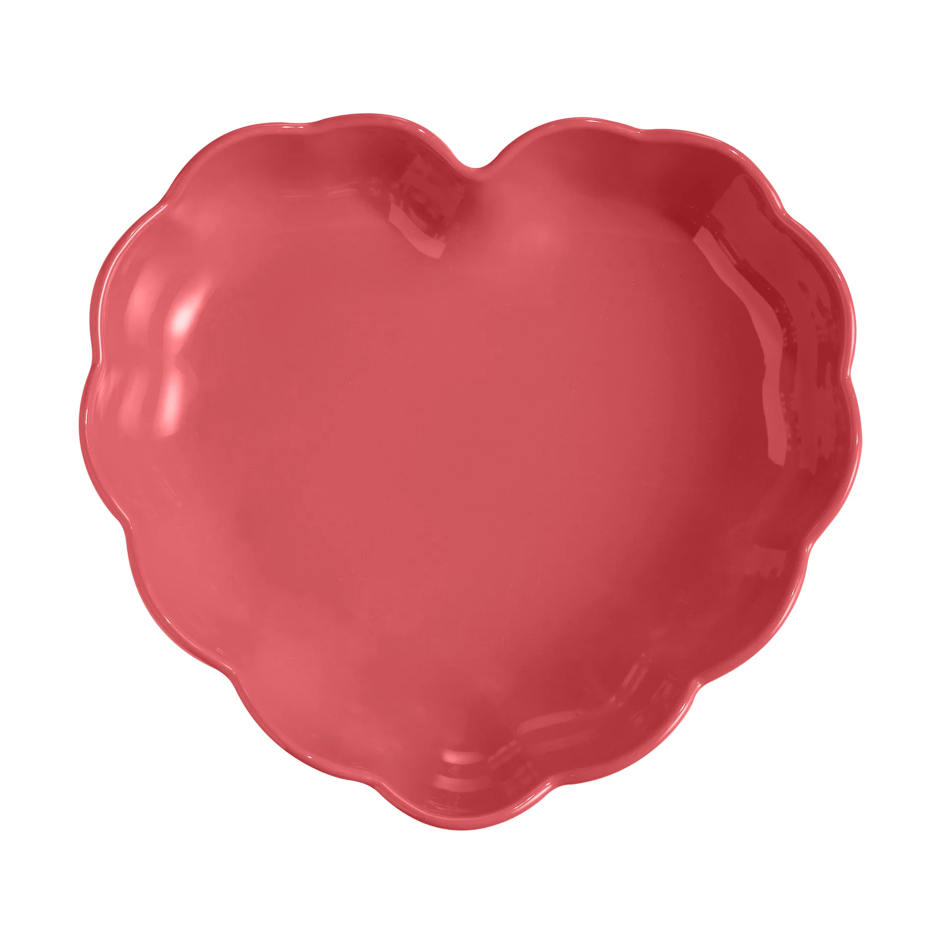 Emile Henry Madeleine heart mold, Bubblegum Emile Henry